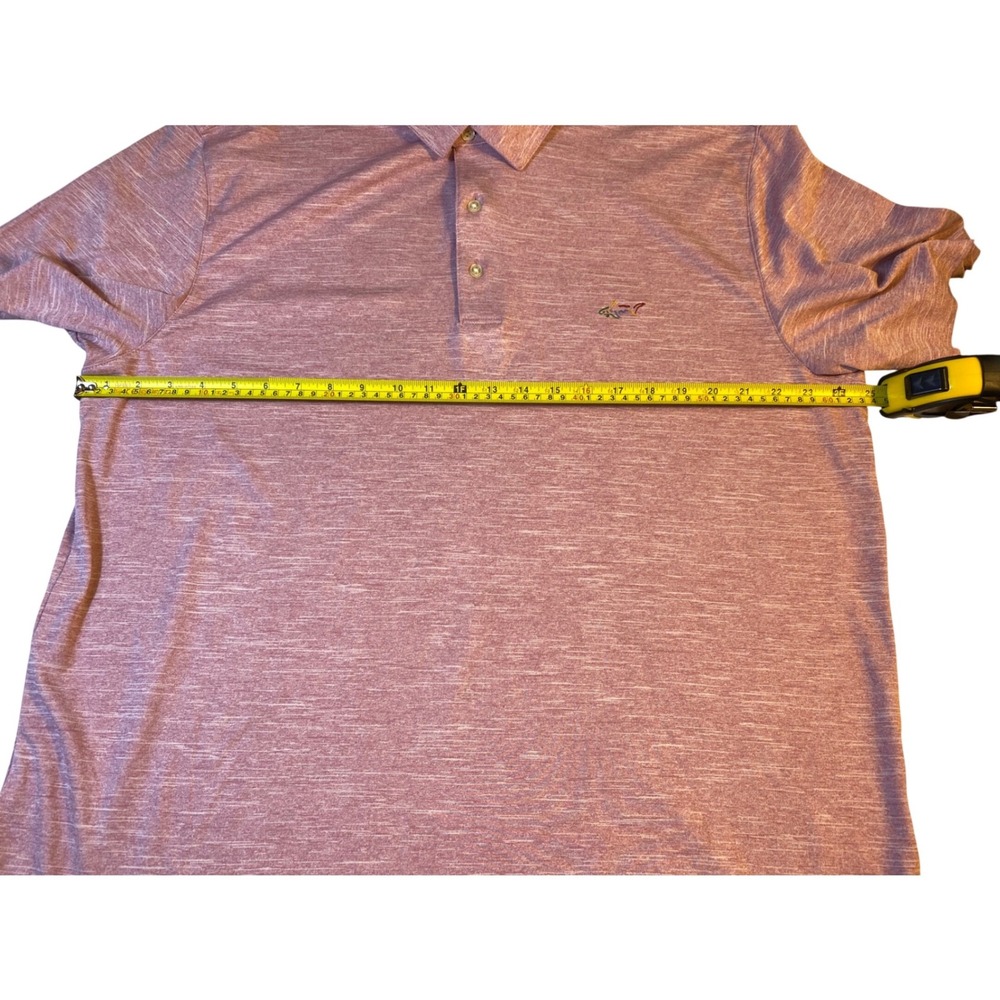 Greg Norman PlayDry Heathered Pink Polo Golf Resort Athleisure XL - Picture 10 of 11
